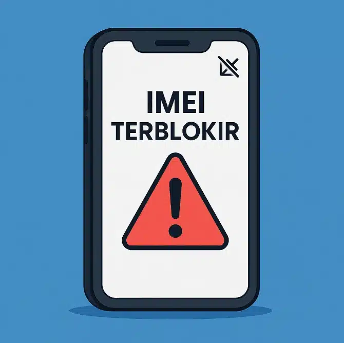Gambar IMEI Terblokir Tanpa Sinyal